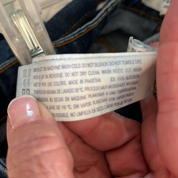 Forever 21 Denim mini Skirt Size L Gently used Blue - Picture 4 of 4